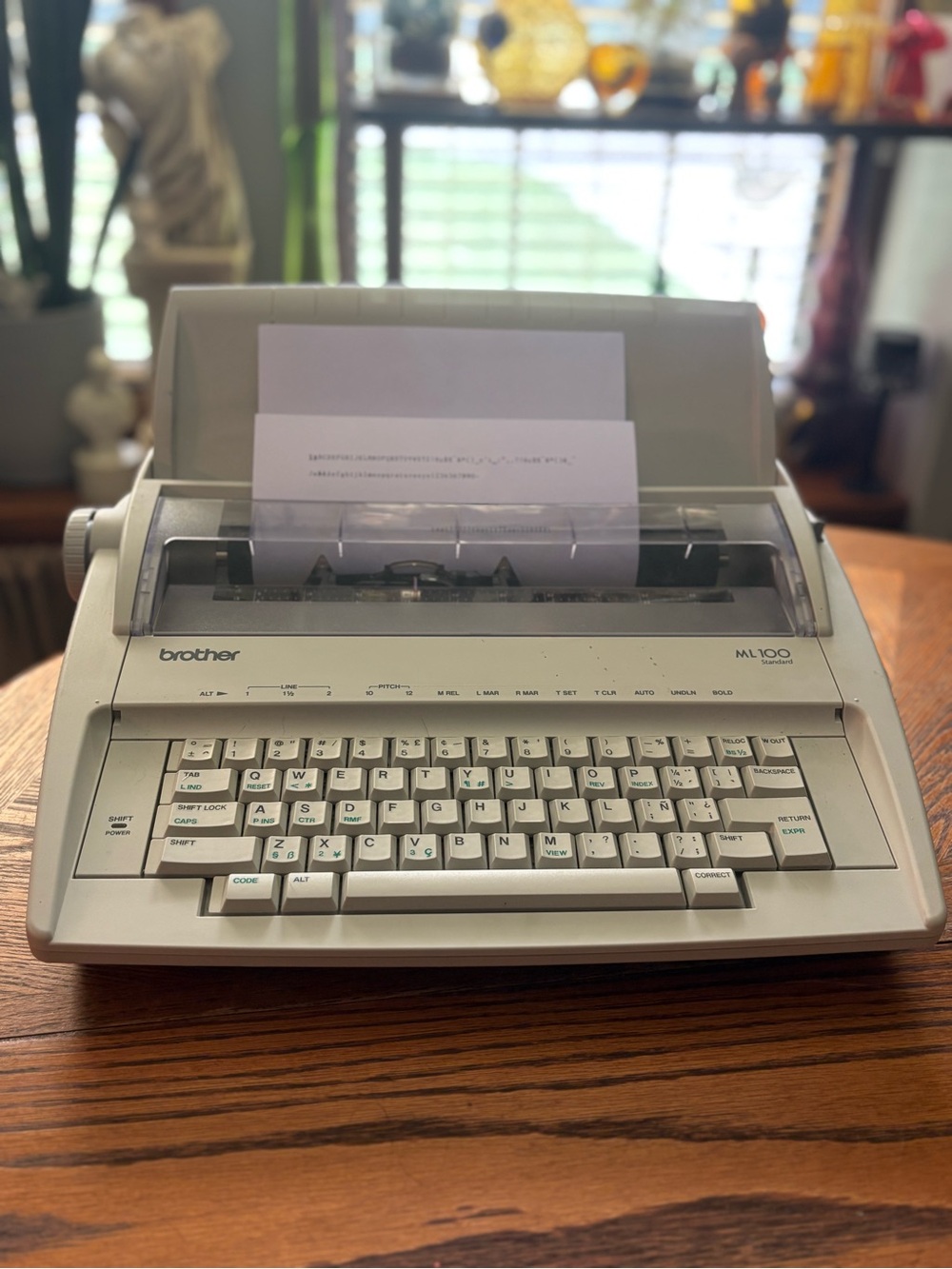 Brother ML-100 ML Series Standard Electronic Typewriter Tested&Works
